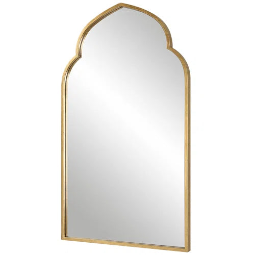 Ateeqa Stainless Steel Arch Mirror