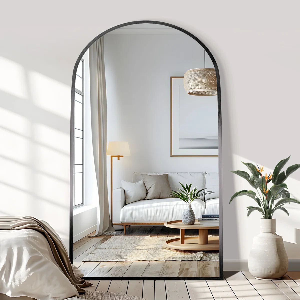 Metal Arch Mirror