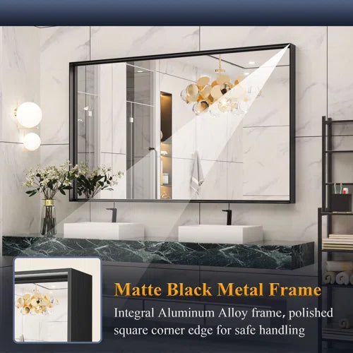 Stemn 1.6'' Thick Bathroom Vanity Mirror Decorative Wall Mirror Accent Mirror