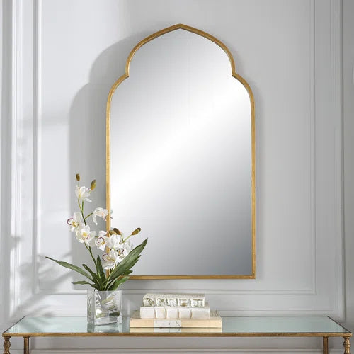 Ateeqa Stainless Steel Arch Mirror