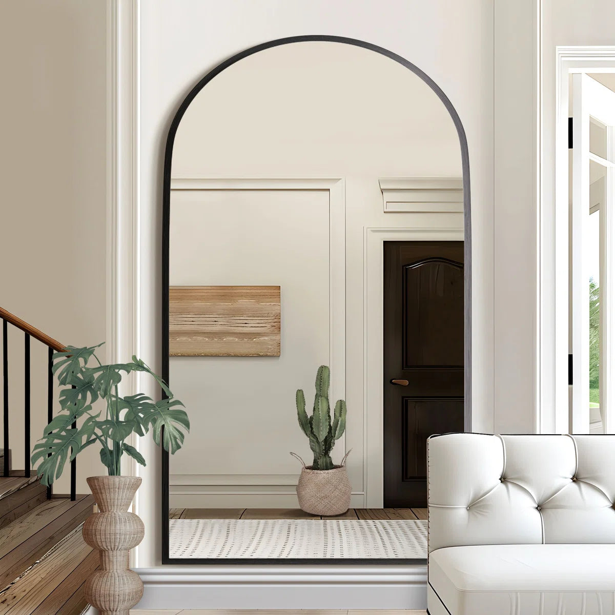 Metal Arch Mirror