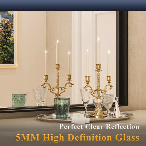 Stemn 1.6'' Thick Bathroom Vanity Mirror Decorative Wall Mirror Accent Mirror